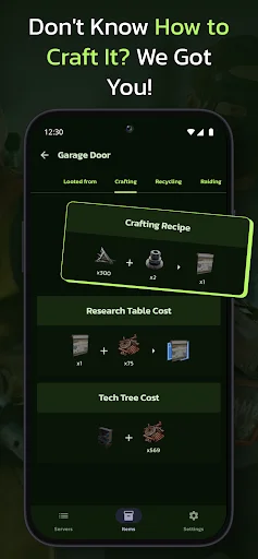 RustHub: Rust Servers & Items – Pinakamahusay na Rust Tool App - Screenshot 6