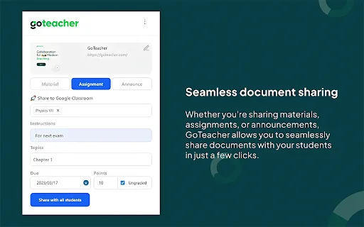 I-download ang GoTeacher – Pamahalaan ang Software sa Eskwela - Screenshot 1