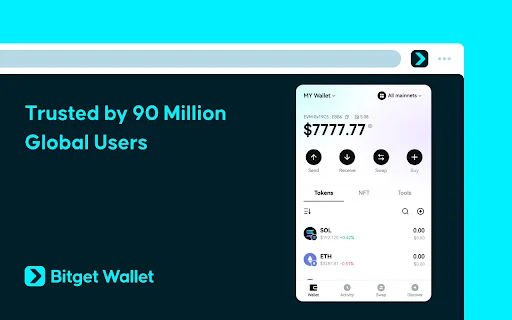 Bitget Wallet: Secure Web3 Crypto Extension para sa Pilipino - Screenshot 1