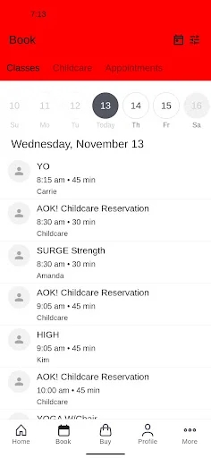 I-download ang AOK! Fitness: Mag-book ng Class sa Iyong Mobile - Screenshot 2