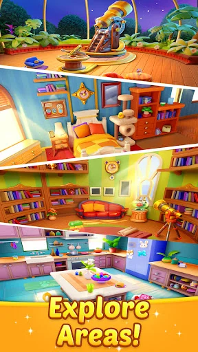 I-download ang Puppy Match: Match 3 Game – Maglaro at Mag-decorate - Screenshot 12