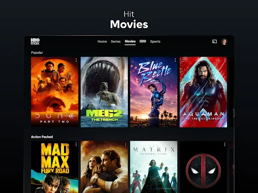 I-download ang HBO Max App: Manood ng Mga Pelikula at Series - Screenshot 14