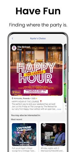 I-download ang Nyota App – Pinakamahusay na Lugar para sa Barkada - Screenshot 1