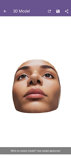 I-download ang 3D Face Model Maker – Gawing 3D Mesh ang Iyong Mukha - Screenshot 2