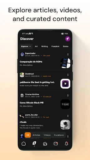 I-download ang YakiHonne App – Decentralized Social at Bitcoin - Screenshot 2