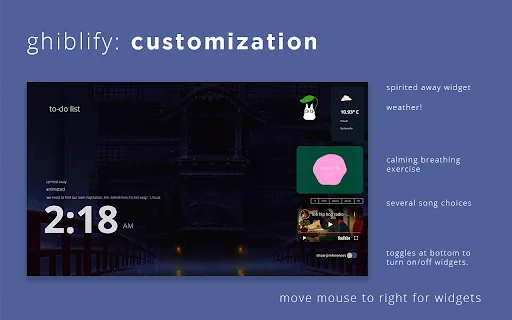 Ghiblify: Gawing Aesthetic ang Iyong Chrome New Tab – Download Na! - Screenshot 4