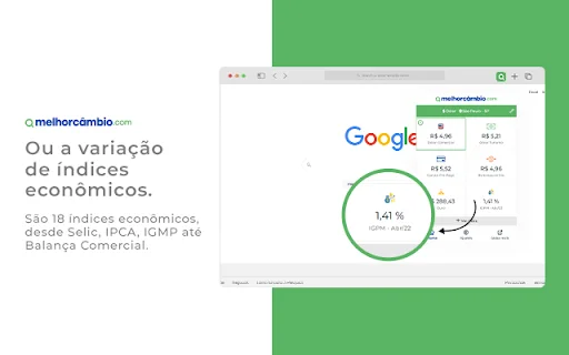 Melhor Câmbio – Dólar Hoje: Subaybayan ang Rates sa Iyong Browser - Screenshot 5