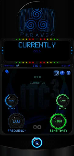 I-download ang PARAVOX ITC SYSTEM 3 – Pinakamahusay na Ghost Hunting App - Screenshot 4