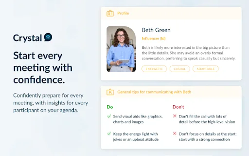 I-download ang Crystal App – Personality Insights para sa Sales - Screenshot 1
