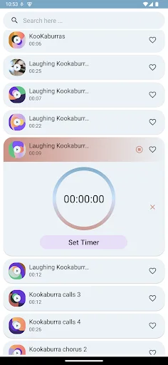 I-download ang Kookaburra Bird Sounds – Mga Ringtone na Libre - Screenshot 6