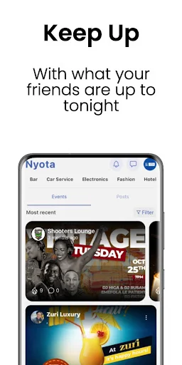 I-download ang Nyota App – Pinakamahusay na Lugar para sa Barkada - Screenshot 5