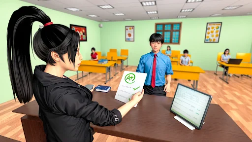 I-download ang Teacher Simulator: School Life – Magturo sa 3D - Screenshot 4