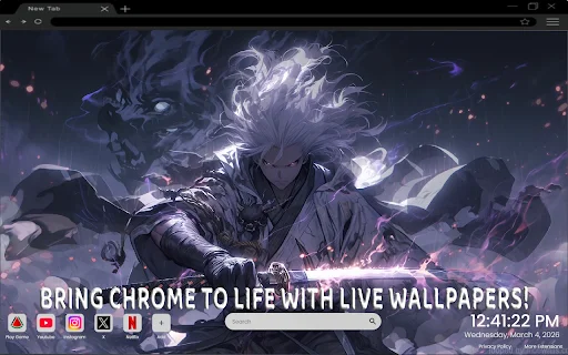 I-download ang Dragon Samurai Anime Wallpaper – Pinakamahusay na Tema - Screenshot 2