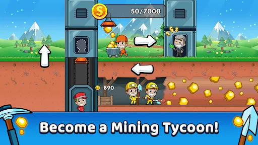 I-download ang Idle Miner Tycoon: Gold Games – Pinakamahusay na Idle Game - Screenshot 1