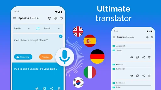 I-download ang Speak and Translate Languages – Pinakamahusay na Translator - Screenshot 23