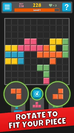 I-download ang Block Buster – Hex and Square: Masayang Puzzle Game - Screenshot 3