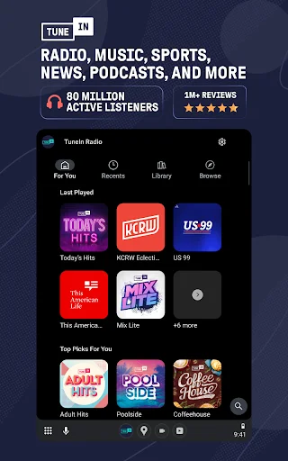 I-download ang TuneIn Radio: Makinig sa Live na Radyo at News - Screenshot 19