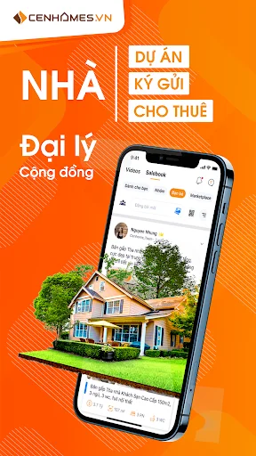 I-download ang Cenhomes.vn – Mabilis na Pagbili at Pagbenta ng Real Estate - Screenshot 1