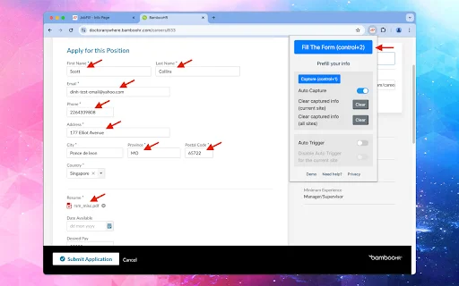 Download Autofill Smartly – JobFill: Auto-apply sa Trabaho - Screenshot 5