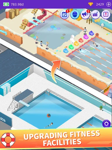 I-download ang Idle GYM Sports – Pinakamahusay na Gym Simulator - Screenshot 16