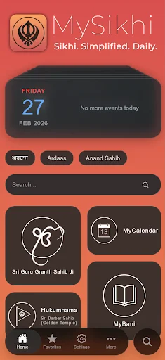 I-download ang MySikhi: Nitnem Gutka at Kalendaryo – Libreng Gurbani - Screenshot 1