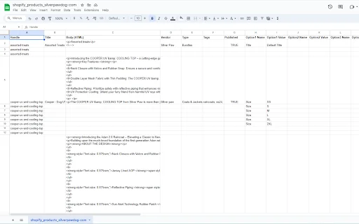 Shopify Scraper & Parser – Shopify Spy I-download ang Product Data - Screenshot 2