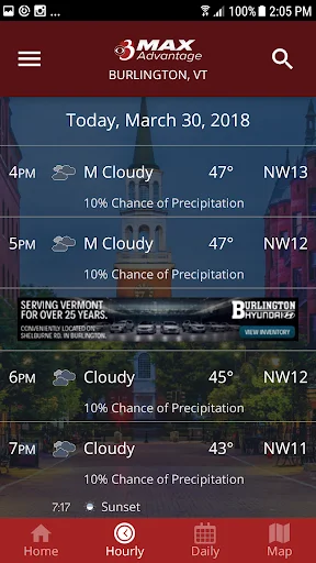 I-download ang WCAX WEATHER App – Tumpak na Panahon sa Android - Screenshot 3