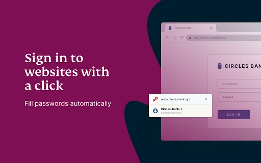 I-download ang ExpressKeys: Secure na Password Manager para sa Chrome - Screenshot 2