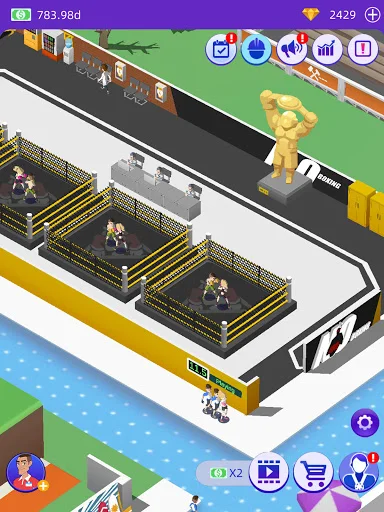 I-download ang Idle GYM Sports – Pinakamahusay na Gym Simulator - Screenshot 20