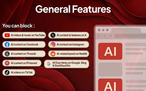 I-download ang AI Content Shield – Harangan ang AI Content nang Libre - Screenshot 4