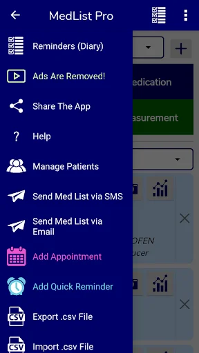 I-download ang MedList Pro – Pinakamahusay na Medication Tracker - Screenshot 2