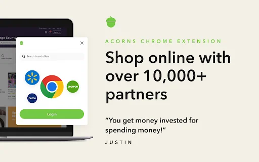 Download Acorns Earn Chrome Extension – Mamuhunan Habang Namimili - Screenshot 2
