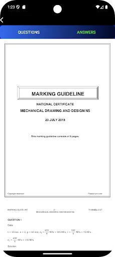 I-download ang TVET Mechanical Drawing & Design App Para sa N5-N6 - Screenshot 14