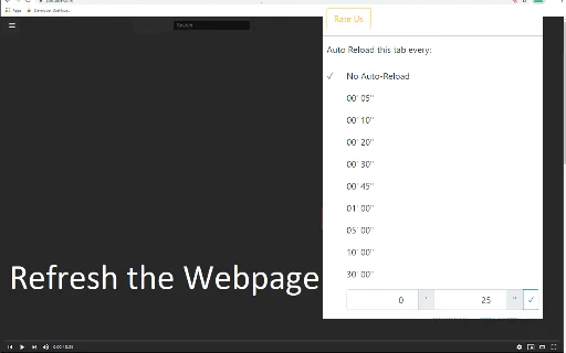Tab Auto Refresh: Awtomatikong Pag-reload ng Tab sa Chrome - Screenshot 1
