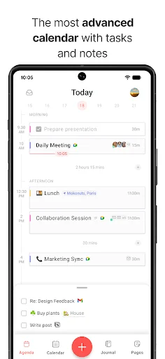 I-download ang Routine: Calendars & Tasks – Planner at Notes - Screenshot 1