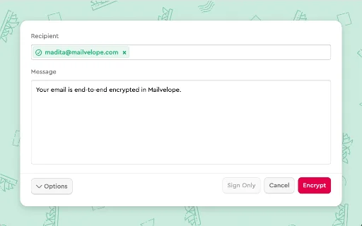 Mailvelope: Secure ang Iyong Email gamit ang PGP Encryption - Screenshot 2