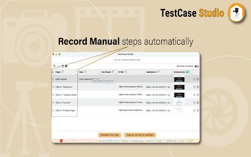 I-download ang TestCase Studio – Pinakamahusay na Selenium IDE Alternative - Screenshot 1